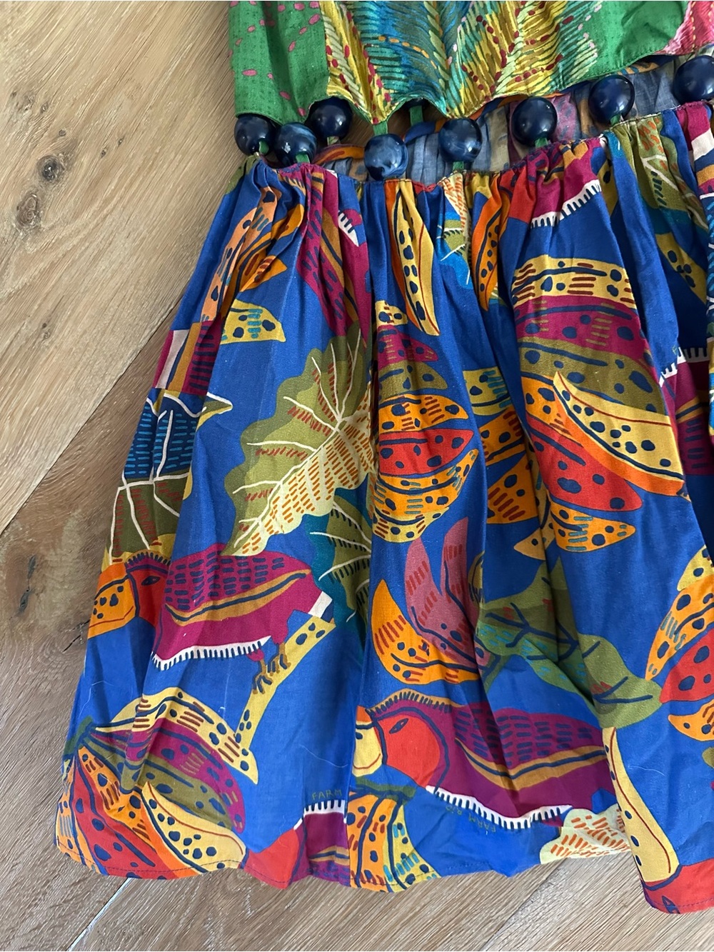 New without Tags Farm Rio Mixed Print Maxi Dress - Picture 6 of 11